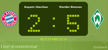 Bayern München 2:5 Werder Bremen (20.09.2008)
